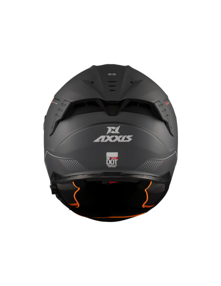 Casco AXXIS FF122SV Hawk SV Evo Solid A2 Titanium Mate