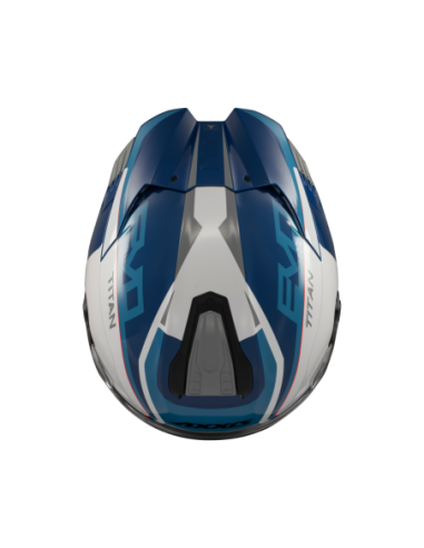 Casco AXXIS FF122SV Hawk Evo SV Titan A7 Azul Brillo
