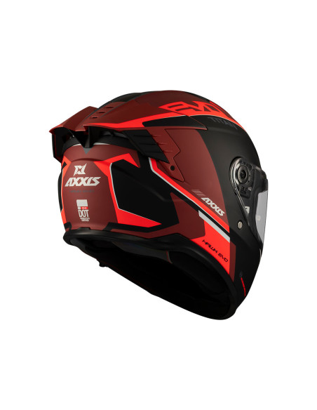 Casco AXXIS FF122SV Hawk SV Evo Titan B5 Rojo Mate