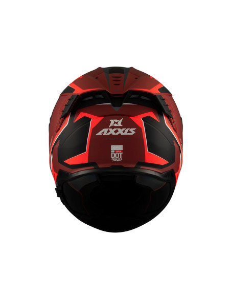 Casco AXXIS FF122SV Hawk SV Evo Titan B5 Rojo Mate