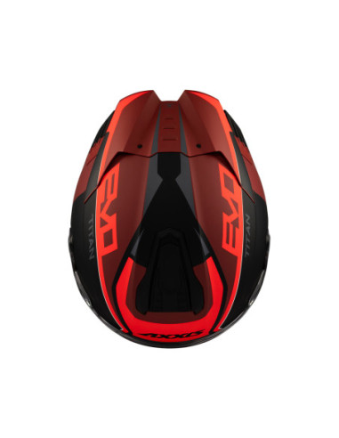 Casco AXXIS FF122SV Hawk SV Evo Titan B5 Rojo Mate