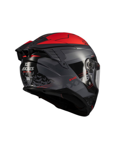 Casco AXXIS FF122SV Hawk SV Evo Dark Justice C4 Mate