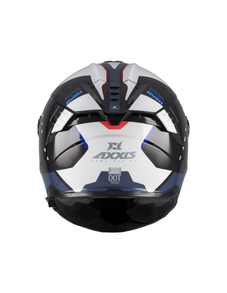 Casco AXXIS FF122SV Hawk Evo SV Rush B7 Brillo