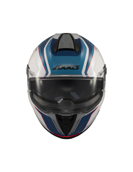 Casco AXXIS FF122SV Hawk Evo SV Titan A7 Azul Brillo