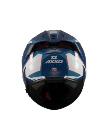Casco AXXIS FF122SV Hawk Evo SV Titan A7 Azul Brillo