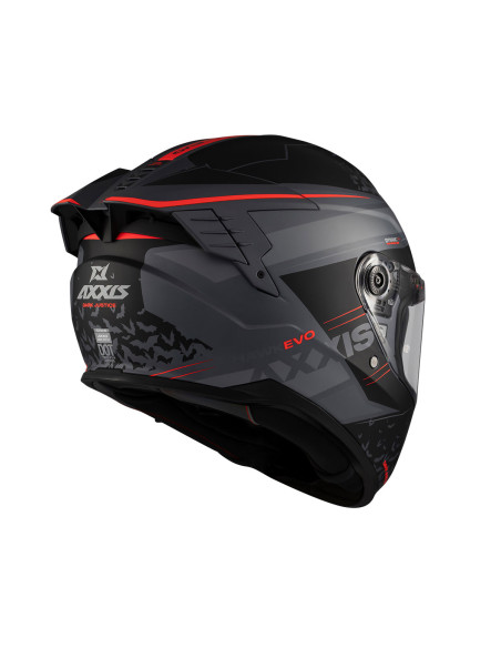 Casco AXXIS FF122SV Hawk SV Evo Dark Justice C1 Mate