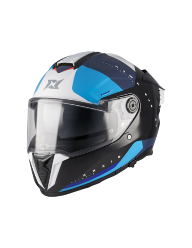 Casco AXXIS FF122SV Hawk Evo SV Rush B7 Brillo