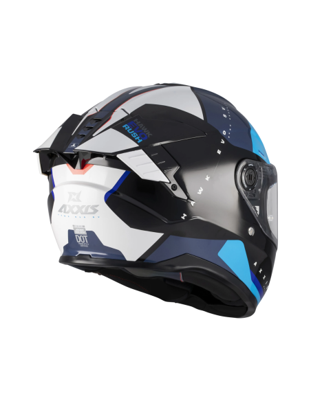 Casco AXXIS FF122SV Hawk Evo SV Rush B7 Brillo