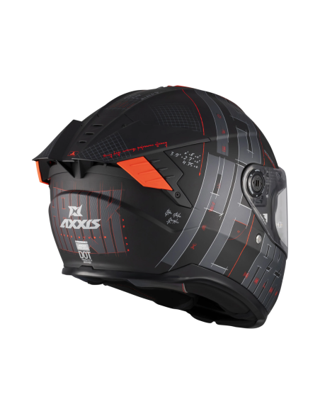 Casco AXXIS FF122SV Hawk Evo SV Type Studio B5 Mate
