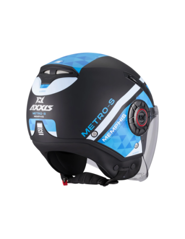 Casco AXXIS Of513B Metro S Memphis B7 Mate