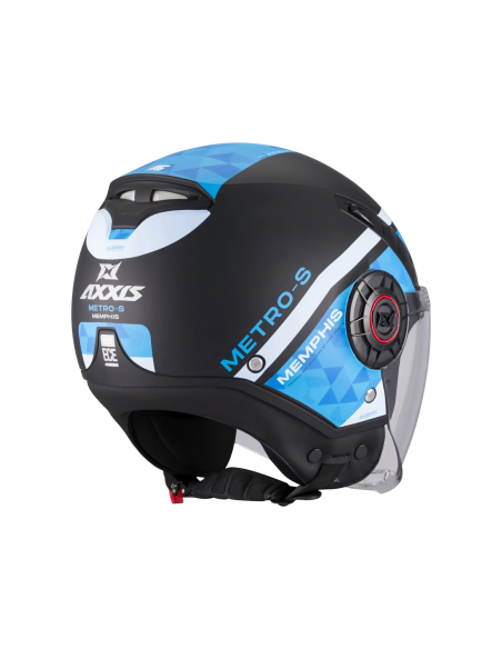 Casco AXXIS Of513B Metro S Memphis B7 Mate