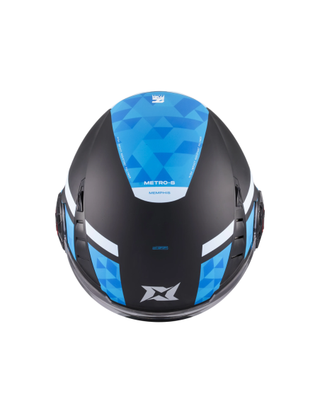 Casco AXXIS Of513B Metro S Memphis B7 Mate