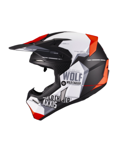 Casco AXXIS Mx803B Wolf S Chaser B5 Mate