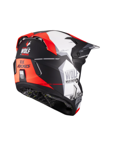 Casco AXXIS Mx803B Wolf S Chaser B5 Mate