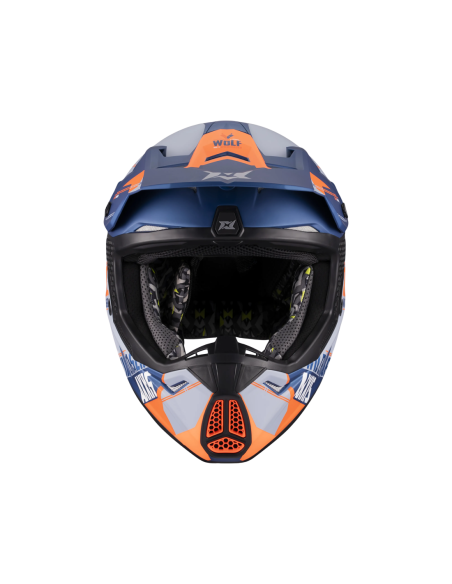 Casco AXXIS Mx803B Wolf S Chaser C4 Mate