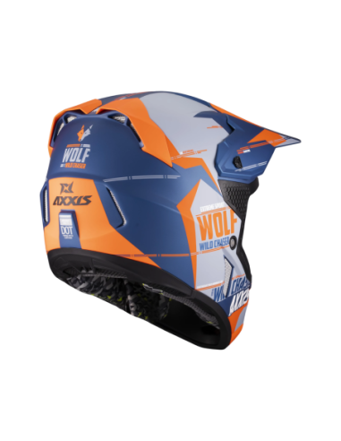 Casco AXXIS Mx803B Wolf S Chaser C4 Mate