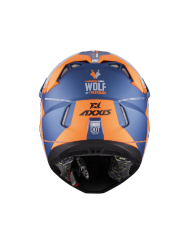Casco AXXIS Mx803B Wolf S Chaser C4 Mate