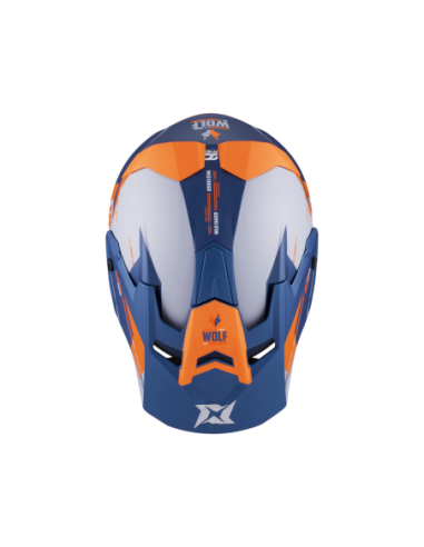 Casco AXXIS Mx803B Wolf S Chaser C4 Mate