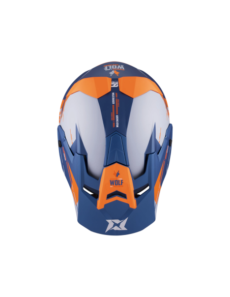 Casco AXXIS Mx803B Wolf S Chaser C4 Mate