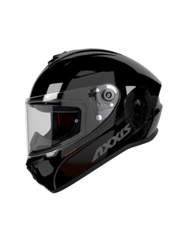 Casco AXXIS FF112D Draken S Solid V.2 A11 Negro Brillo