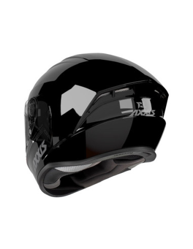 Casco AXXIS FF112D Draken S Solid V.2 A11 Negro Brillo