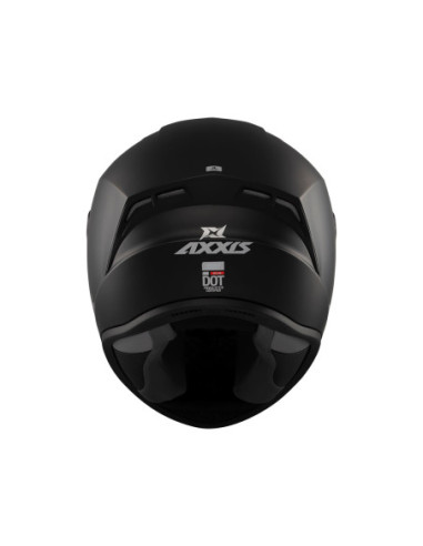 Casco AXXIS FF112D Draken S Solid V.2 A11 Negro Mate