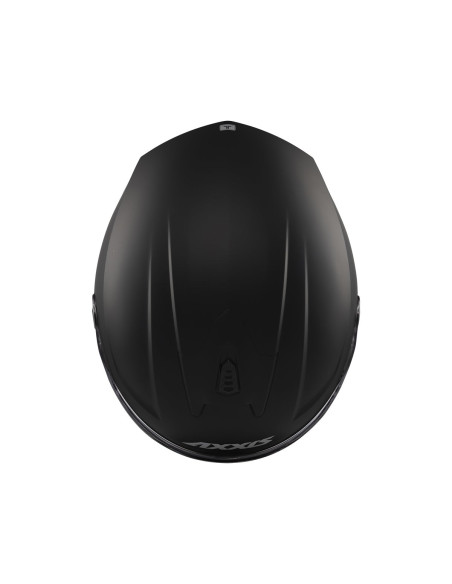 Casco AXXIS FF112D Draken S Solid V.2 A11 Negro Mate