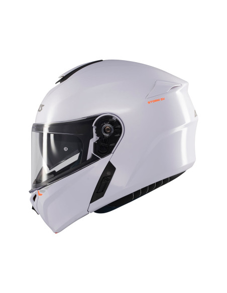 Casco AXXIS FF938SV Storm SV S Solid A0 Blanco Perla Brillo