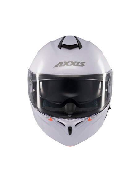 Casco AXXIS FF938SV Storm SV S Solid A0 Blanco Perla Brillo