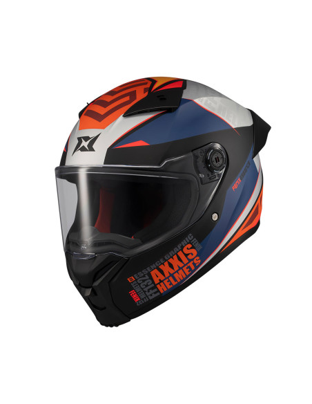 Casco AXXIS FF132 Fenix Essence B4 Brillo