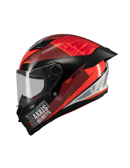 Casco AXXIS FF132 Fenix Essence B5 Brillo