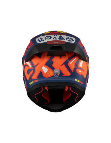 Casco AXXIS FF132 Fenix Angry Face C5 Mate