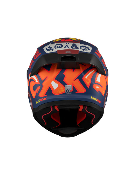 Casco AXXIS FF132 Fenix Angry Face C5 Mate