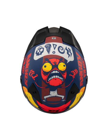 Casco AXXIS FF132 Fenix Angry Face C5 Mate