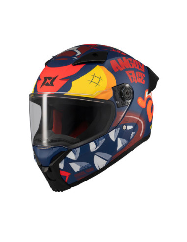 Casco AXXIS FF132 Fenix Angry Face C5 Mate