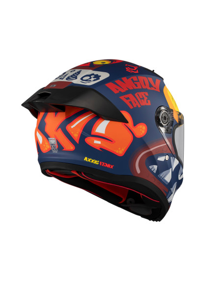 Casco AXXIS FF132 Fenix Angry Face C5 Mate