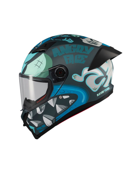 Casco AXXIS FF132 Fenix Angry Face C7 Mate