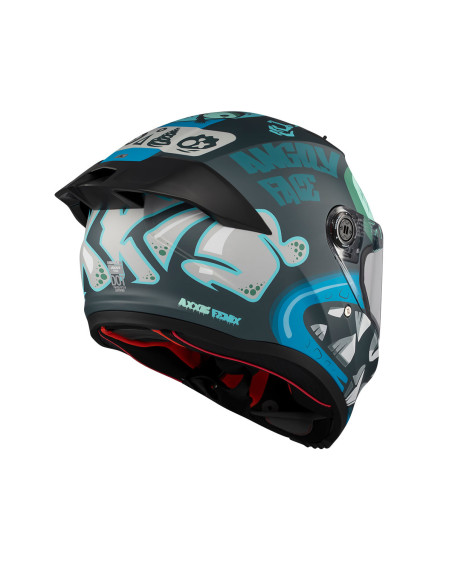 Casco AXXIS FF132 Fenix Angry Face C7 Mate