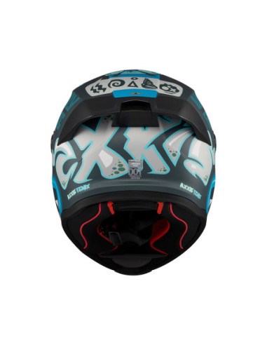 Casco AXXIS FF132 Fenix Angry Face C7 Mate