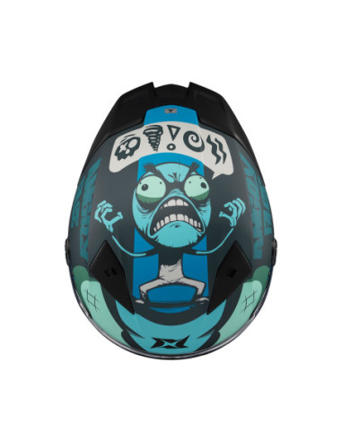 Casco AXXIS FF132 Fenix Angry Face C7 Mate