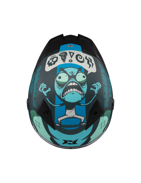 Casco AXXIS FF132 Fenix Angry Face C7 Mate