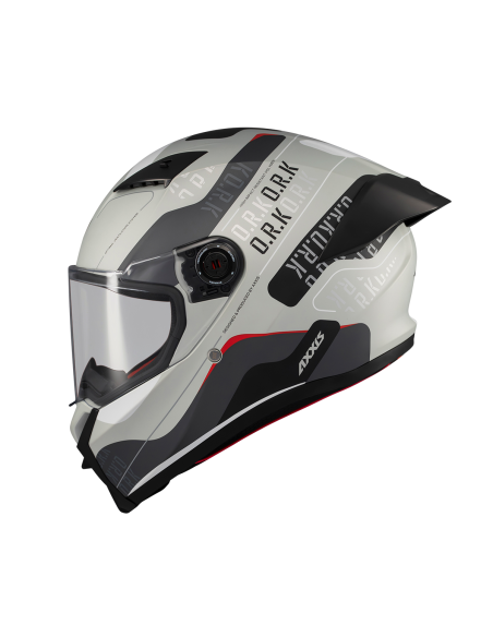 Casco AXXIS FF132 Fenix Ork C2 Brillo