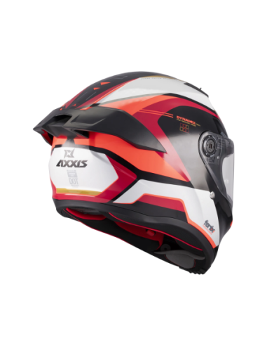 Casco AXXIS FF132 Fenix Turbulence B5 Brillo