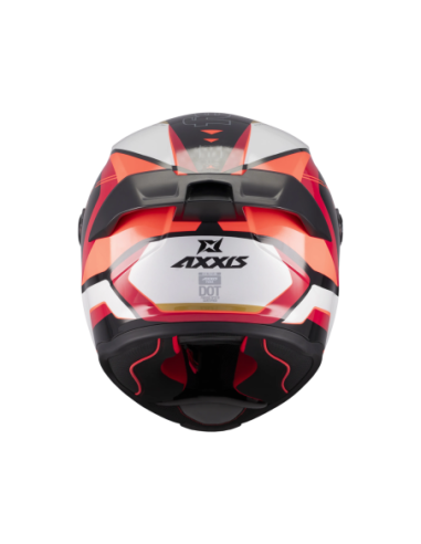 Casco AXXIS FF132 Fenix Turbulence B5 Brillo