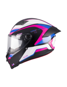 Casco AXXIS FF132 Fenix Turbulence B8 Brillo