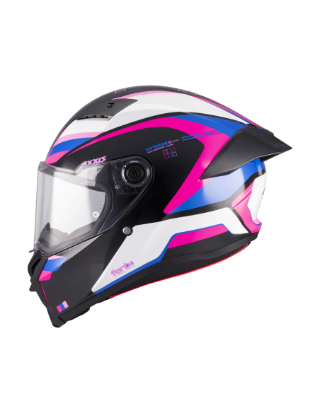 Casco AXXIS FF132 Fenix Turbulence B8 Brillo