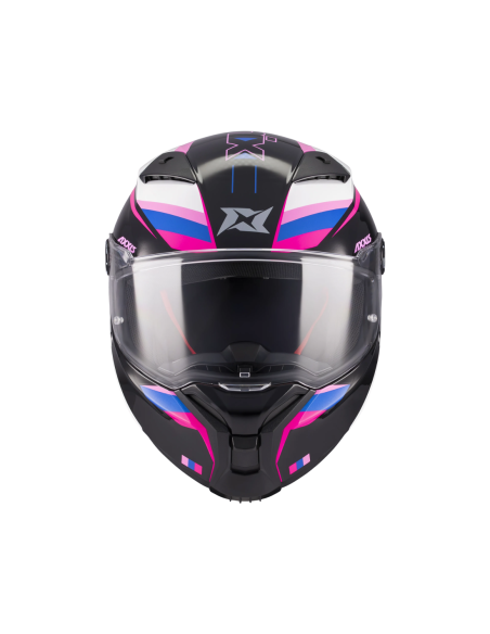 Casco AXXIS FF132 Fenix Turbulence B8 Brillo