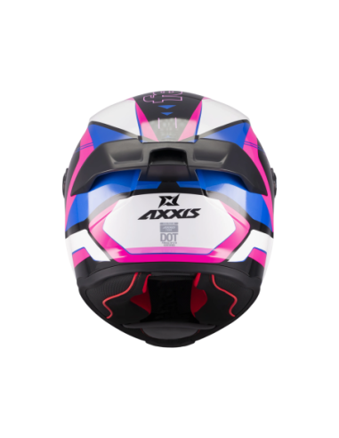 Casco AXXIS FF132 Fenix Turbulence B8 Brillo