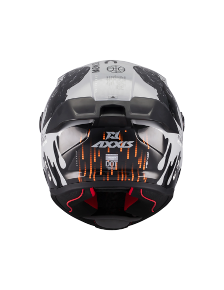 Casco AXXIS FF132 Fenix Cyberpunk C4 Brillo
