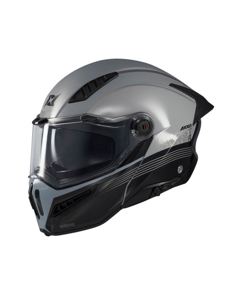 Casco AXXIS Fu409SV Ghostfighter SV Bitone C2 Brillo